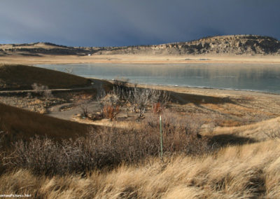 January picture of the Campground at Deadman’s Basin Reservoir west of Ryegate, Montana. Image is from the Ryegate Montana Picture Tour.