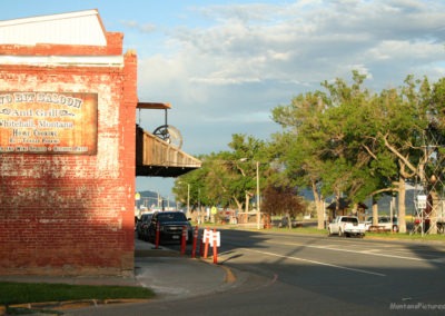 July picture of the Two Bit Saloon in Whitehall, Montana. Image is from the Whitehall Montana Picture Tour.